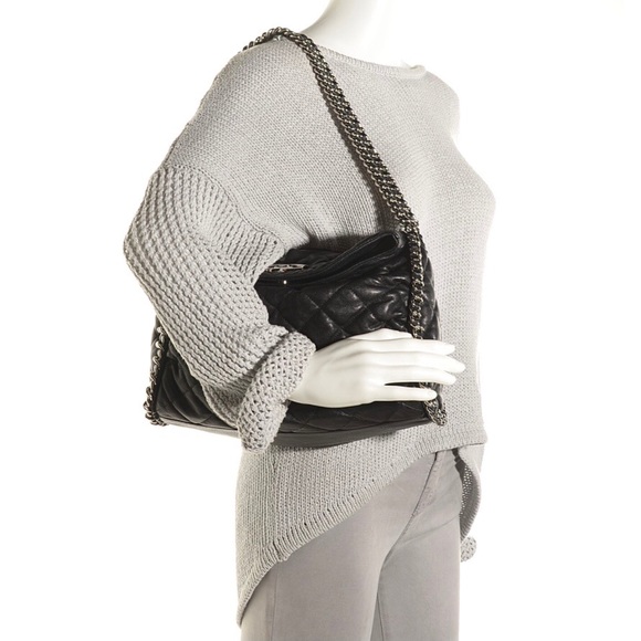 🖤❤️CHANEL Chain Around Lamb Quilted luxury hobo tote bag - Picture 10 of 10